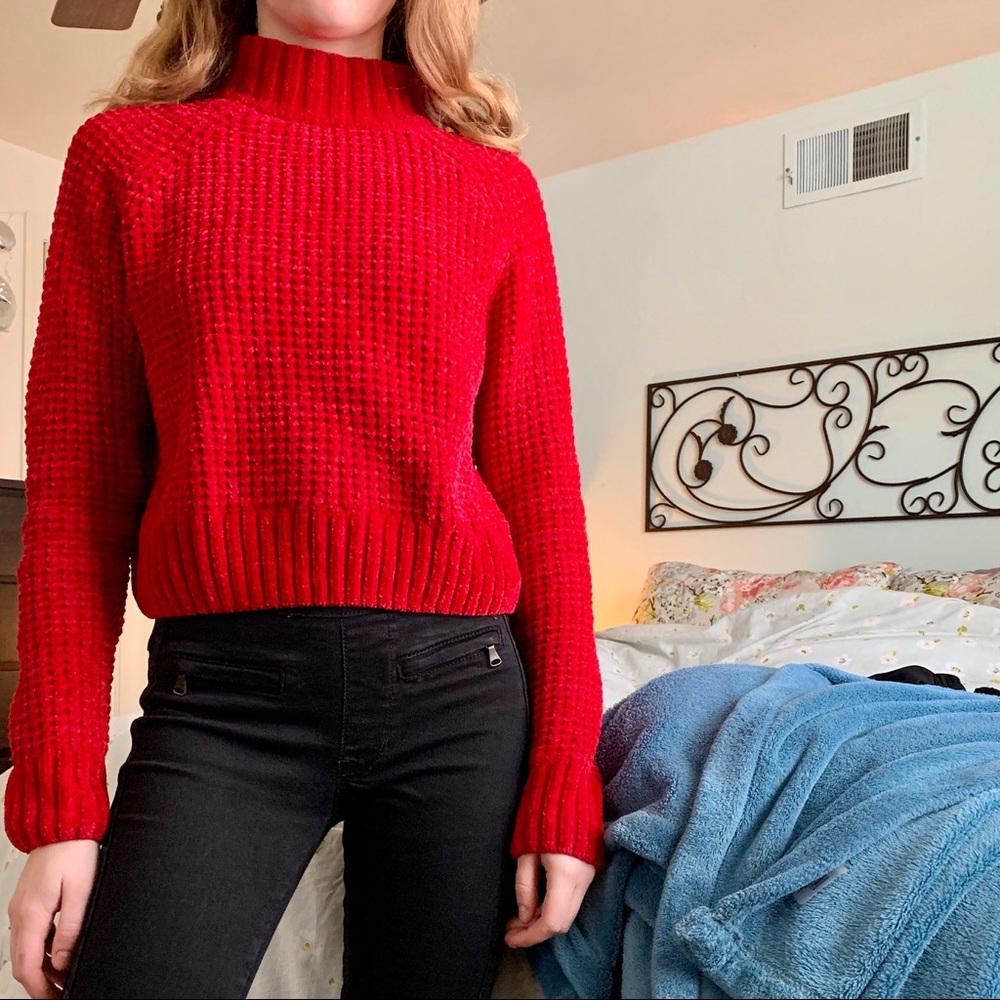 H&M Super Soft and Stretchy Mockneck Sweater